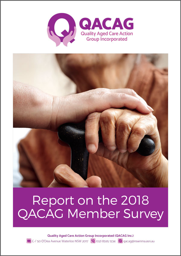 Report on the 2018 QACAG member survey